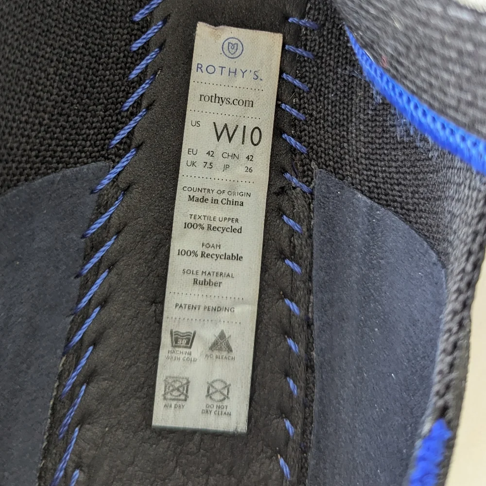 Rothy's Classic Black Pointed Toe Flats - Picture 7 of 11